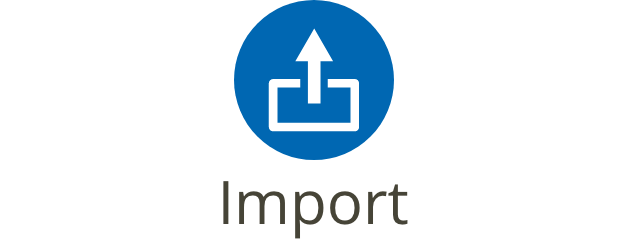 Piktogramm Import